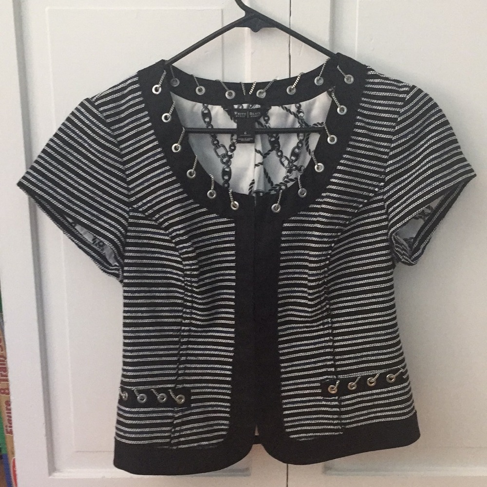 White House striped shirt